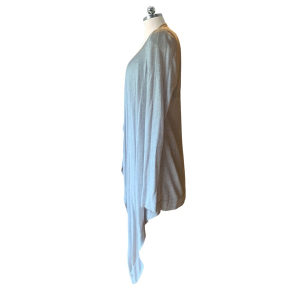 Lululemon Waterfall Open Front Cardigan Size 6 in Light Heather Grey - Picture 5 of 10